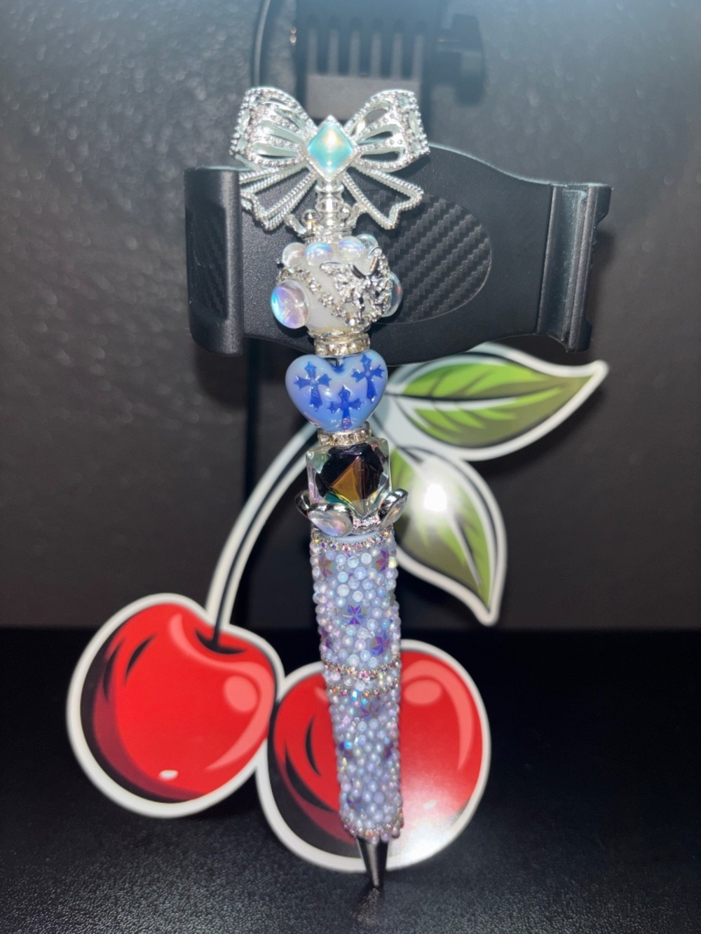 Cute dazzling bow pen - Picture 2 of 4